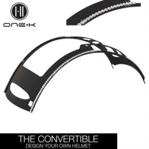 One K Swarovski crystal Rails Convertible 